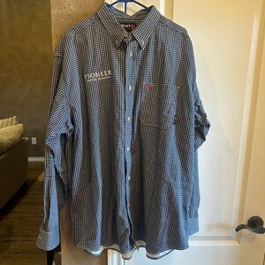 PIONEER Blue Casual Button Down Shirt
